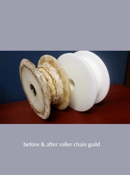 before and after roller chain guild